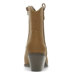 Baretraps Booties-Yenni Western Boot Walnut